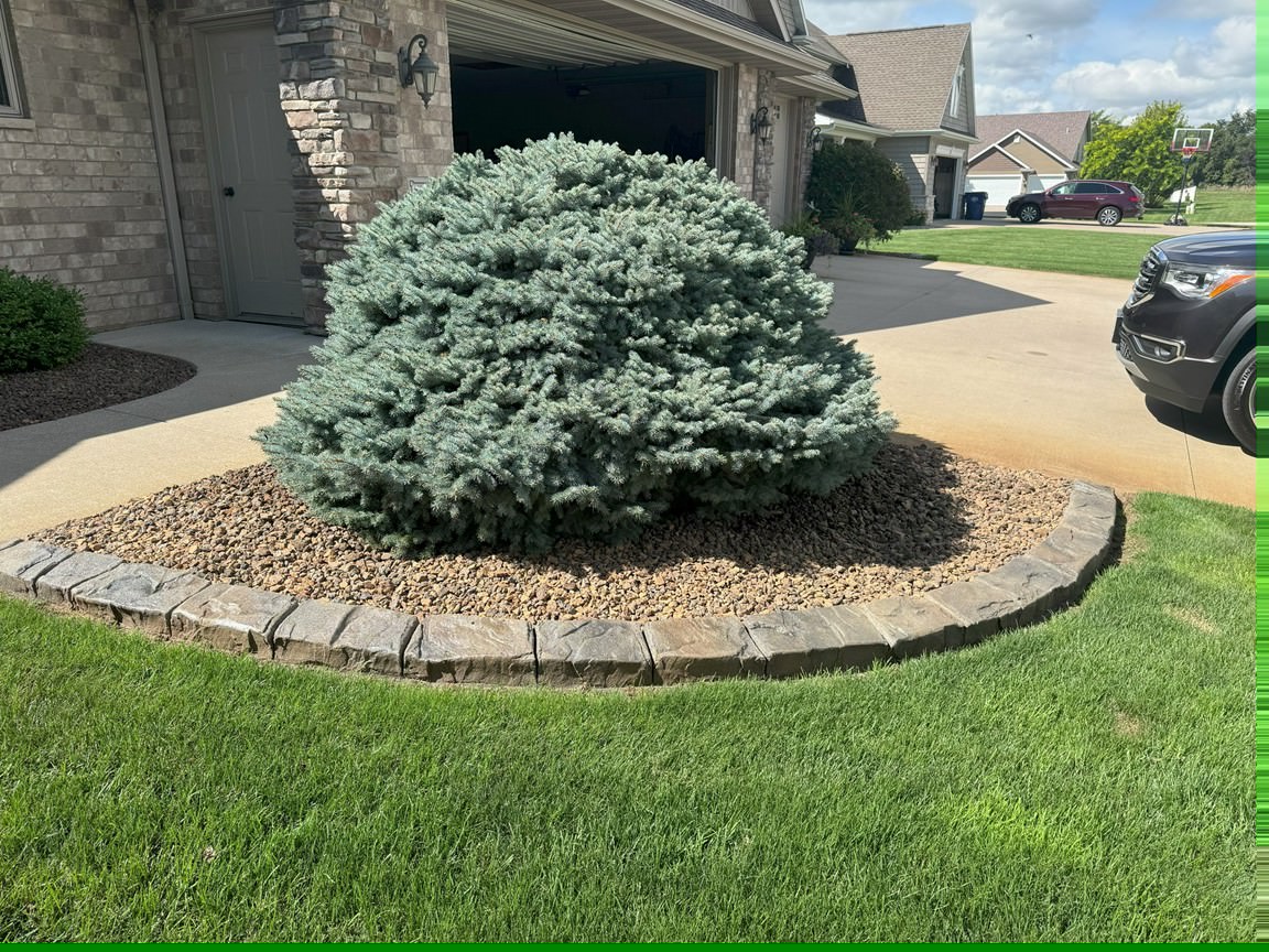What is concrete curbing?