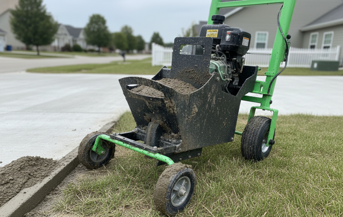 Cost analysis of curbing equipment