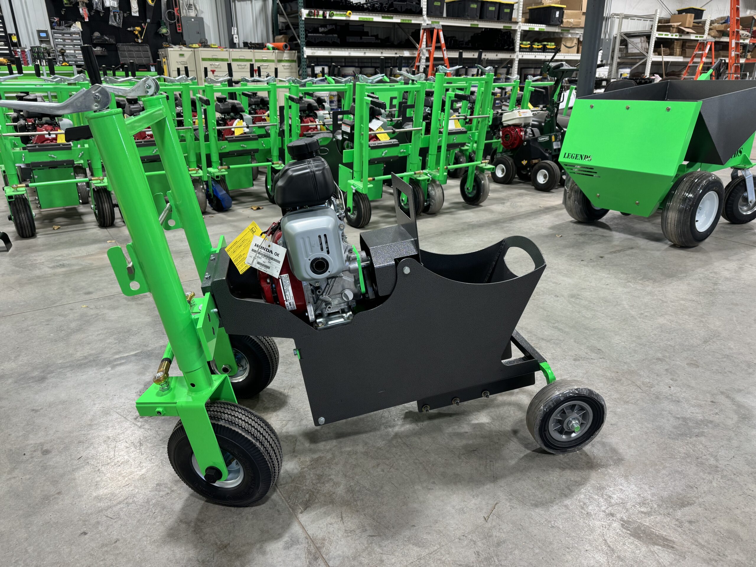 Alternative curbing machine solutions