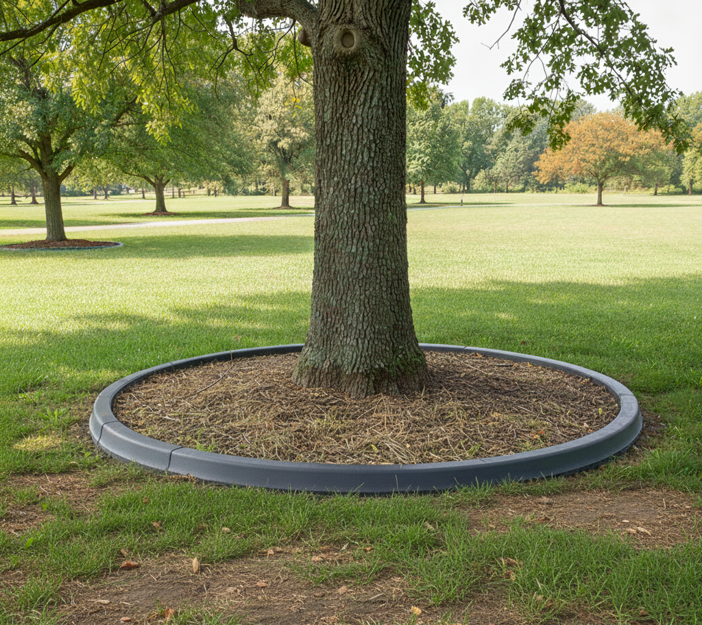Mower-style curbing applications